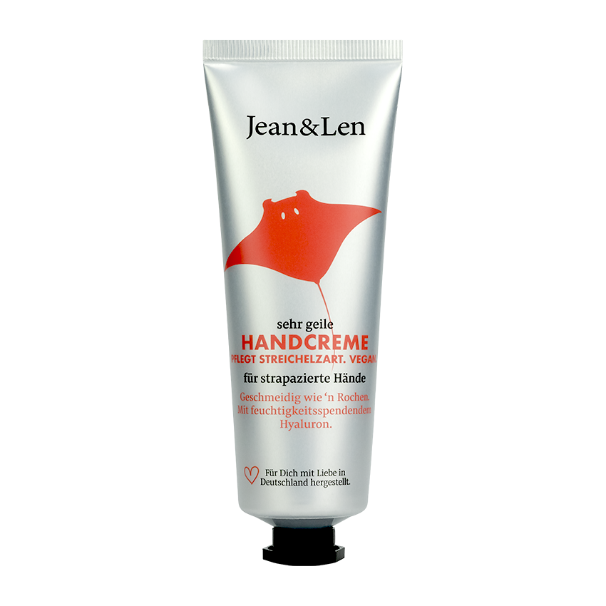 Jean&Len sehr geile Handcreme, 75 ml Produktansicht Vorne