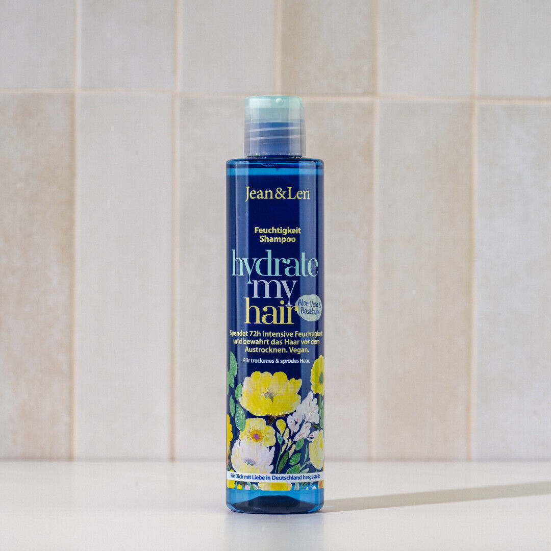 Jean&Len Shampoo Aloe Vera/Basilikum, 300 ml Moodshot 1