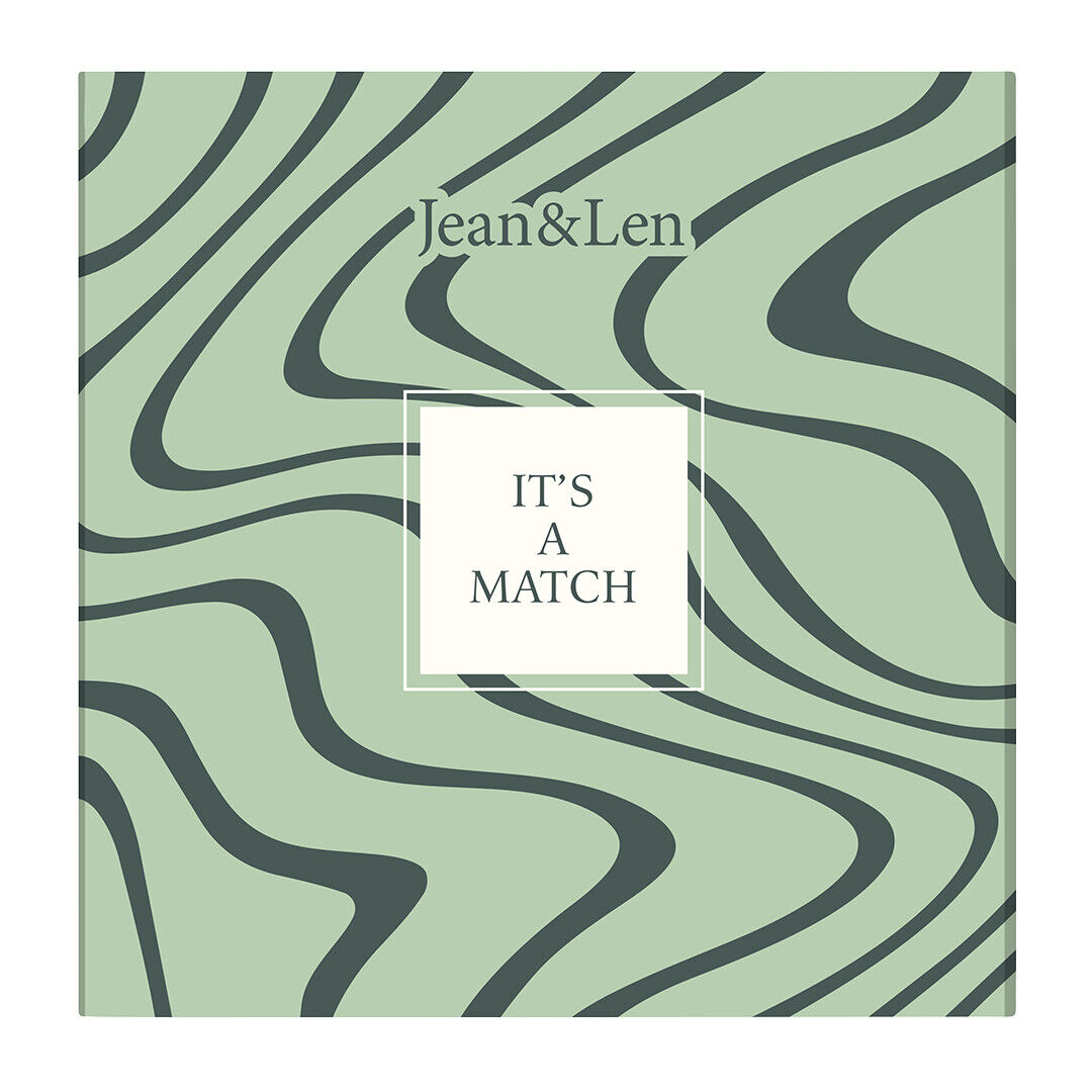 Jean&Len Streichhölzer Box, 60 Stk, 10,7 x 10,5 x 1,8 cm zusätzliche Produktansicht