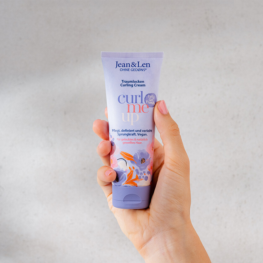 Jean&Len Curling Cream Reiswasser/Acaibeere, 100 ml  Moodshot 1 1