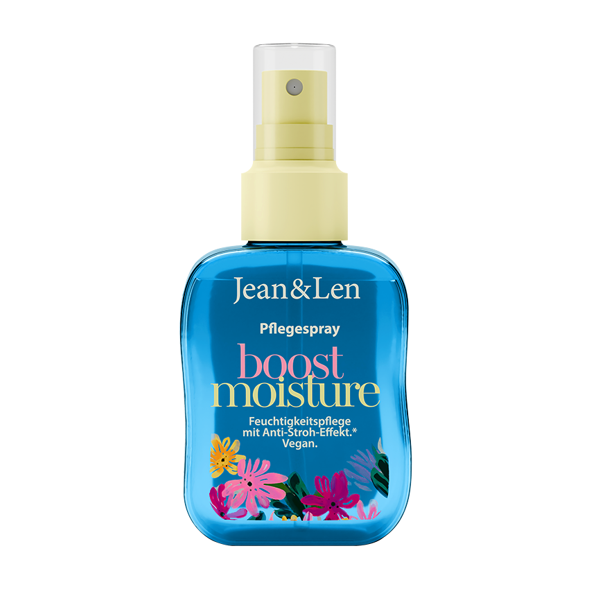 Jean&Len Pflegespray boost moisture, 100 ml Produktansicht Vorne