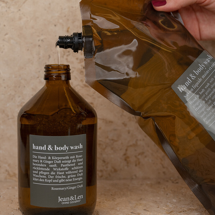 Hand & Body Wash Rosemary/Ginger Refill INT, 1,5 L — image 3