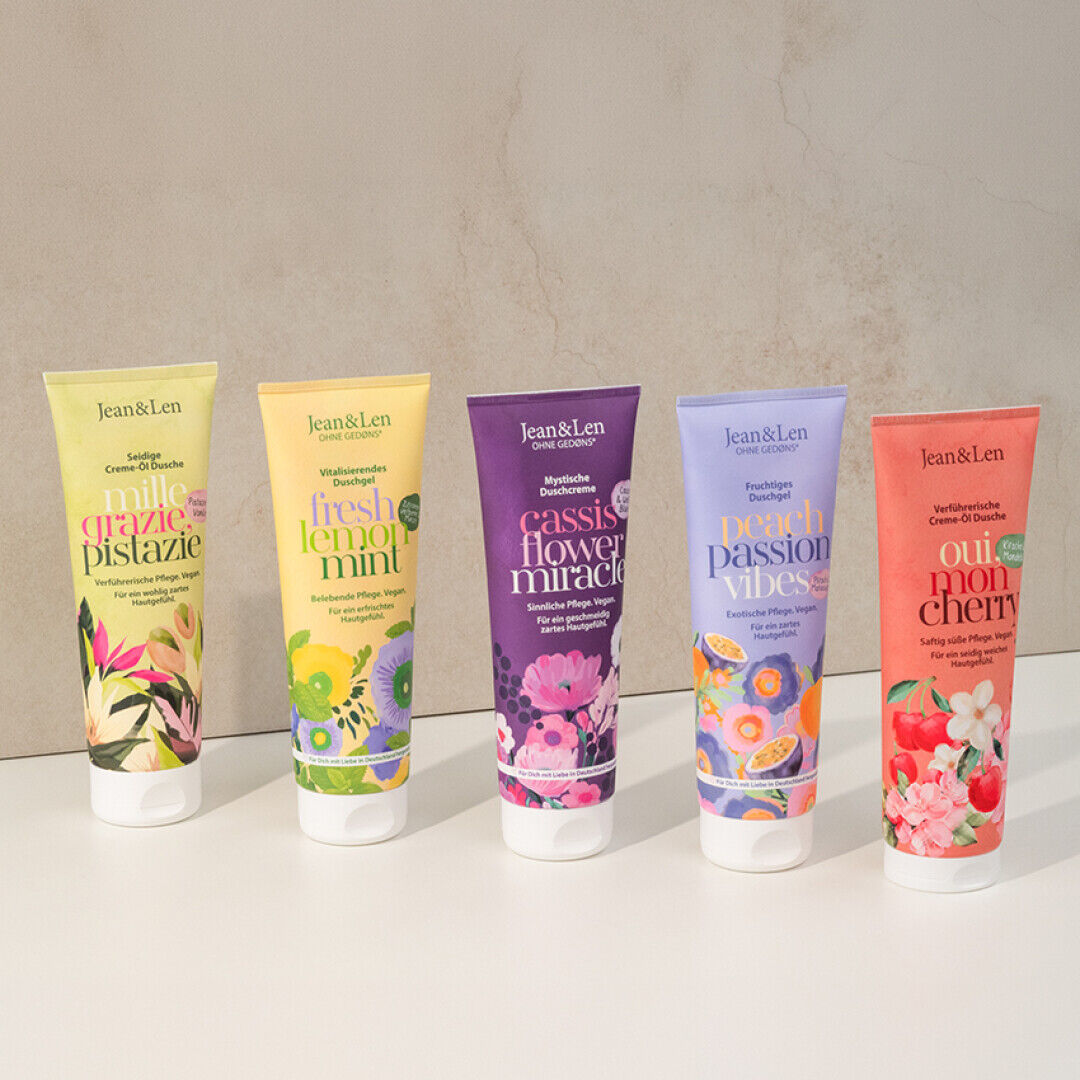 Jean&Len Creme-Öl Dusche Pistazie/Vanille, 250 ml Moodshot 1 2
