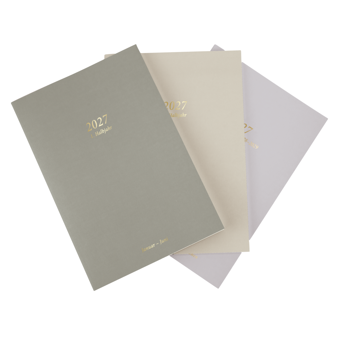 Türchen 07: Set aus 2 Kalenderheften + Notizbuch