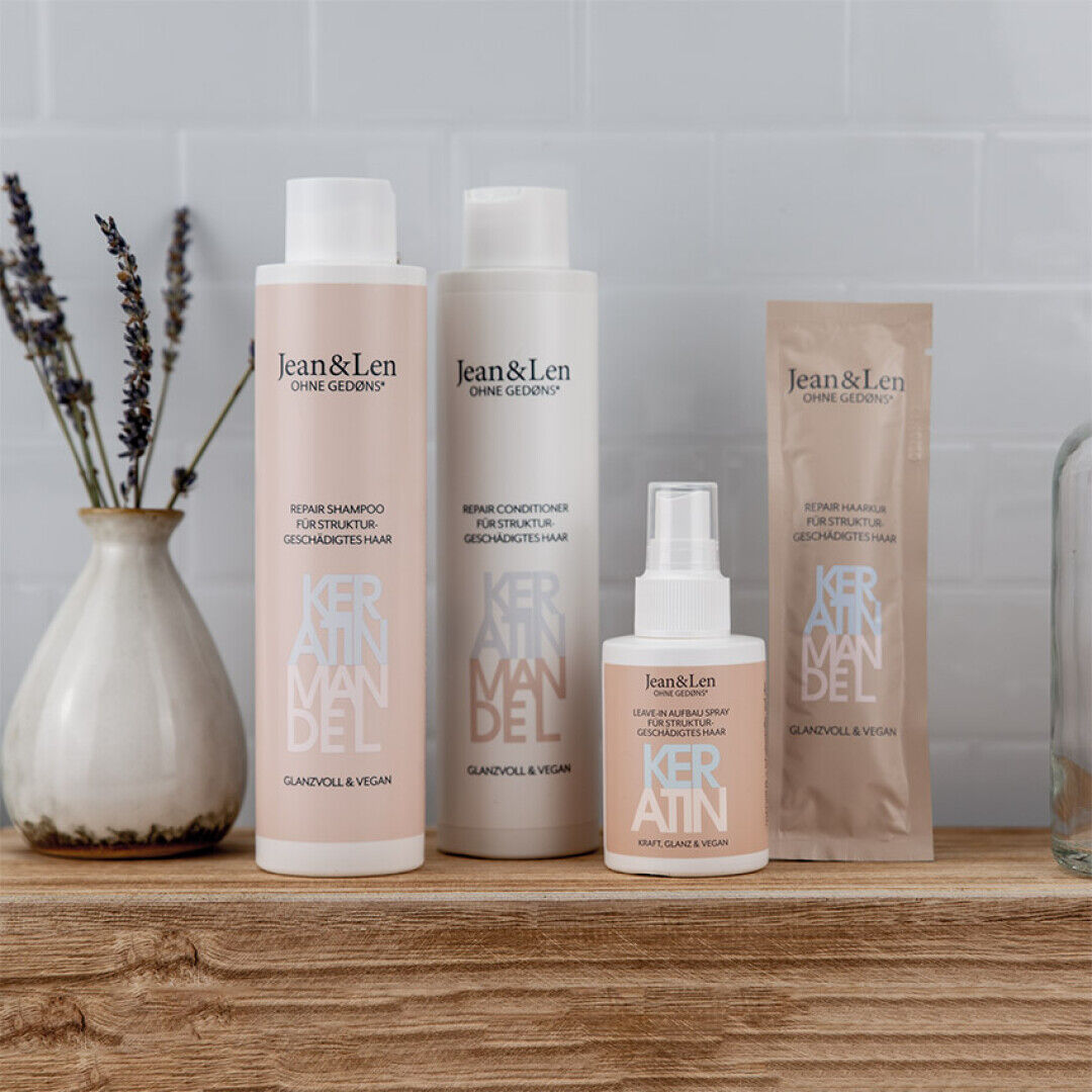 Jean&Len Repair Haarkur Keratin/Mandel, 20 ml Moodshot 3