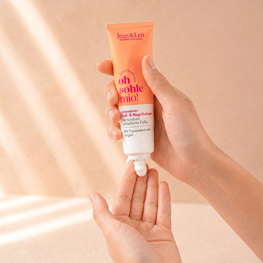 Jean&Len Fuß- & Nagelbalsam Intensiv oh sohle mio, 100 ml Moodshot 1 5