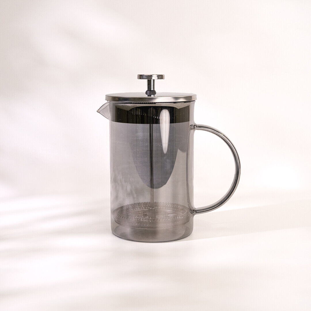 Jean&Len French Press, Glas, Chrom-Look, 800 ml Moodshot 1