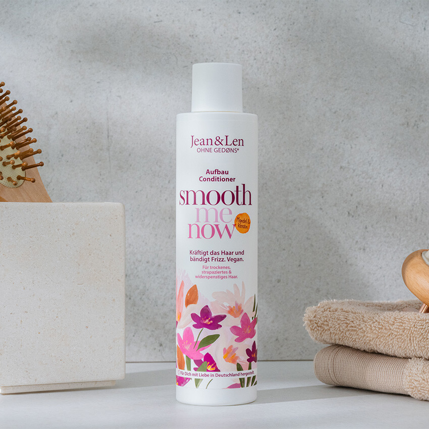 Jean&Len Pflegender Aufbau Conditioner mit pflanzlichem Keratin - vegane Haarpflege Moodshot 1 4