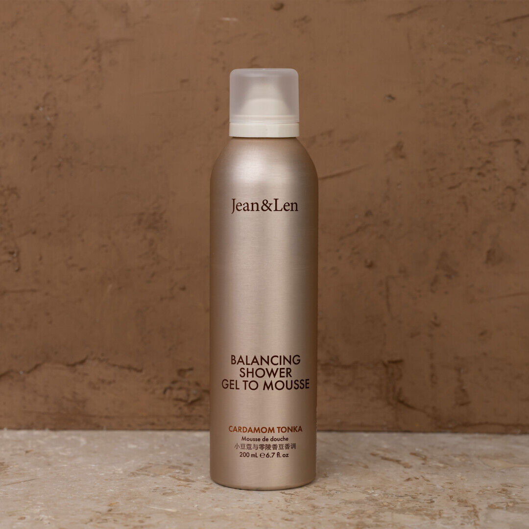Jean&Len Shower Gel to Mousse Cardamom/Tonka, 200ml Moodshot 1