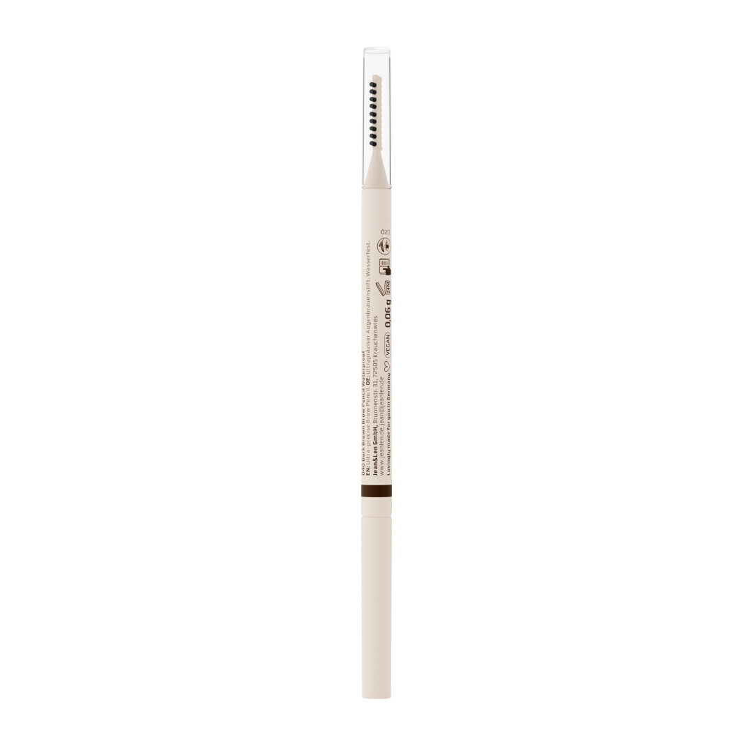 Jean&Len The Precise Brow Pencil 040 Dark Brown, 0,06 g Produktansicht Hinten