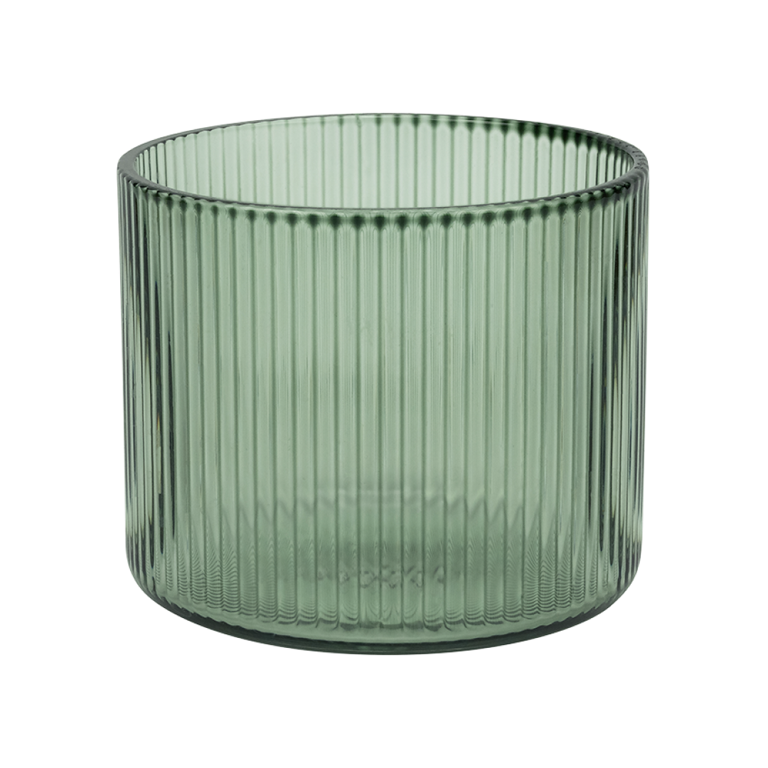 Jean&Len Trinkglas, Glas, salbei, 350 ml Produktansicht Vorne