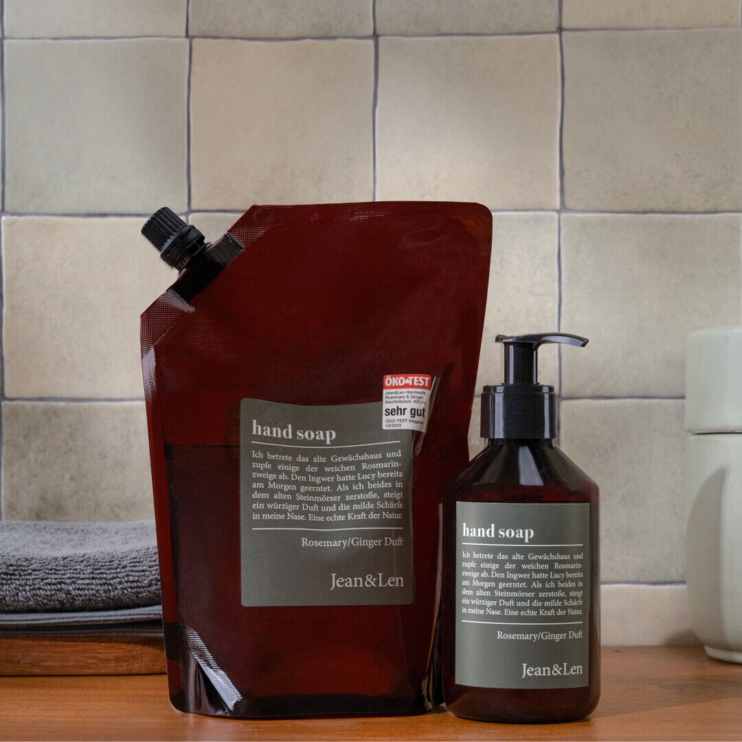 Jean&Len Handseife Rosemary/Ginger, 250 ml Moodshot 4