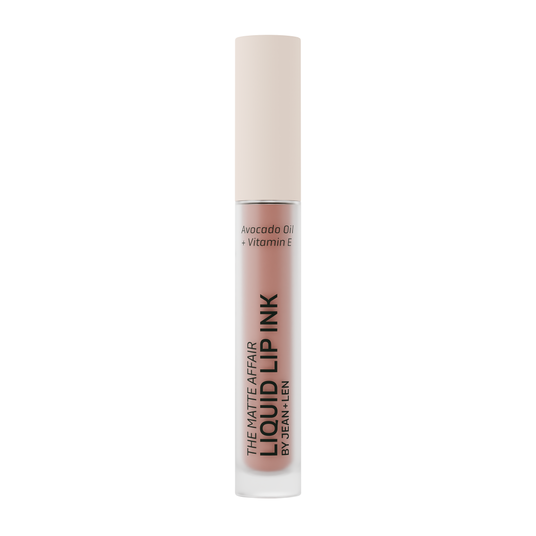 Jean&Len The Matte Affair Liquid Lip Ink 010 Nineties Nude, 4 ml Produktansicht Vorne