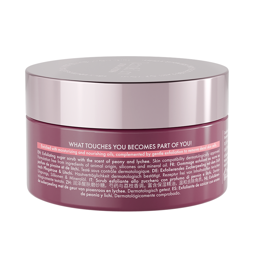 Jean&Len Sugar Scrub Peony/Lychee INT, 250 g Moodshot 1 3