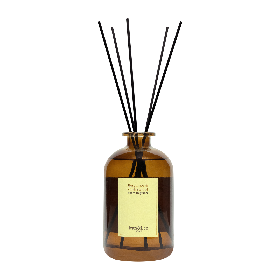 Jean&Len Scented Room Diffusor Bergamot/Cedarwood, 500 ml Produktansicht Vorne