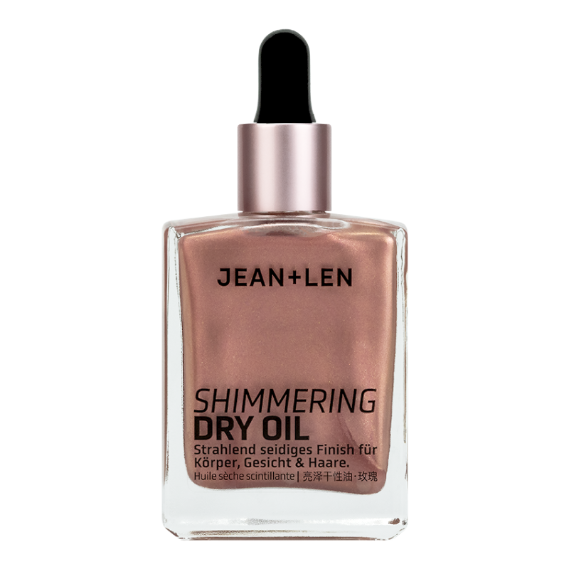 Shimmering Body Oil - Shimmering Dry Oil Rosé | Jean&Len